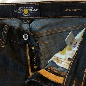 Lucky Brand Sophia skinny jeans